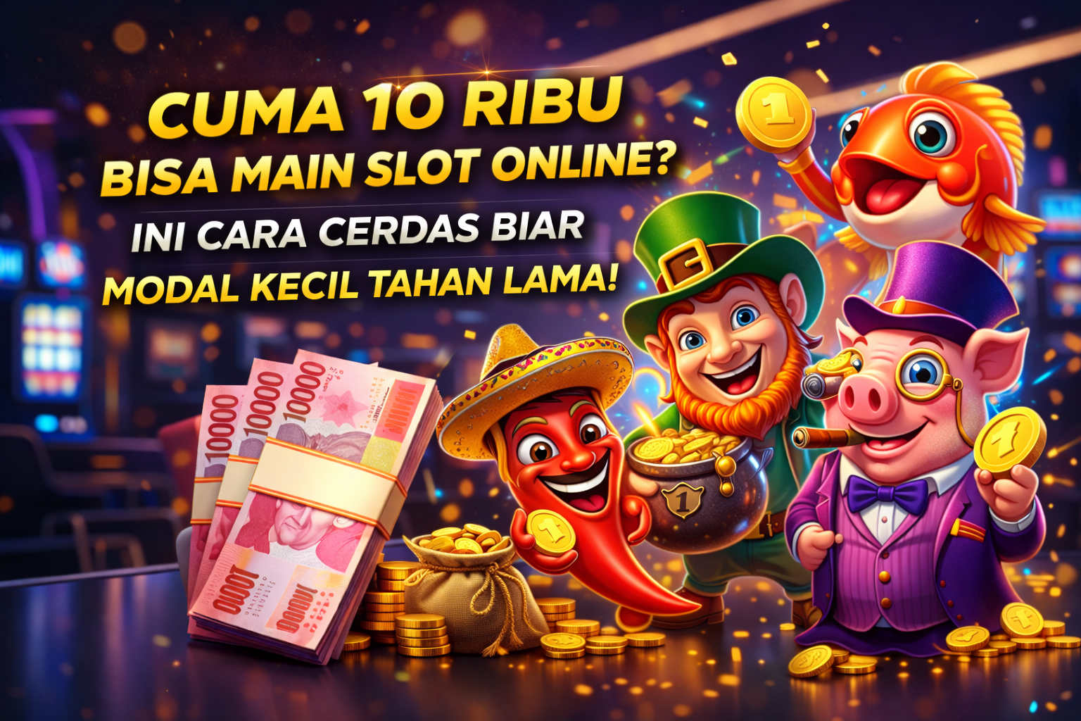 Cuma 10 Ribu Bisa Main Slot Online? Ini Cara Cerdas Biar Modal Kecil Tahan Lama!